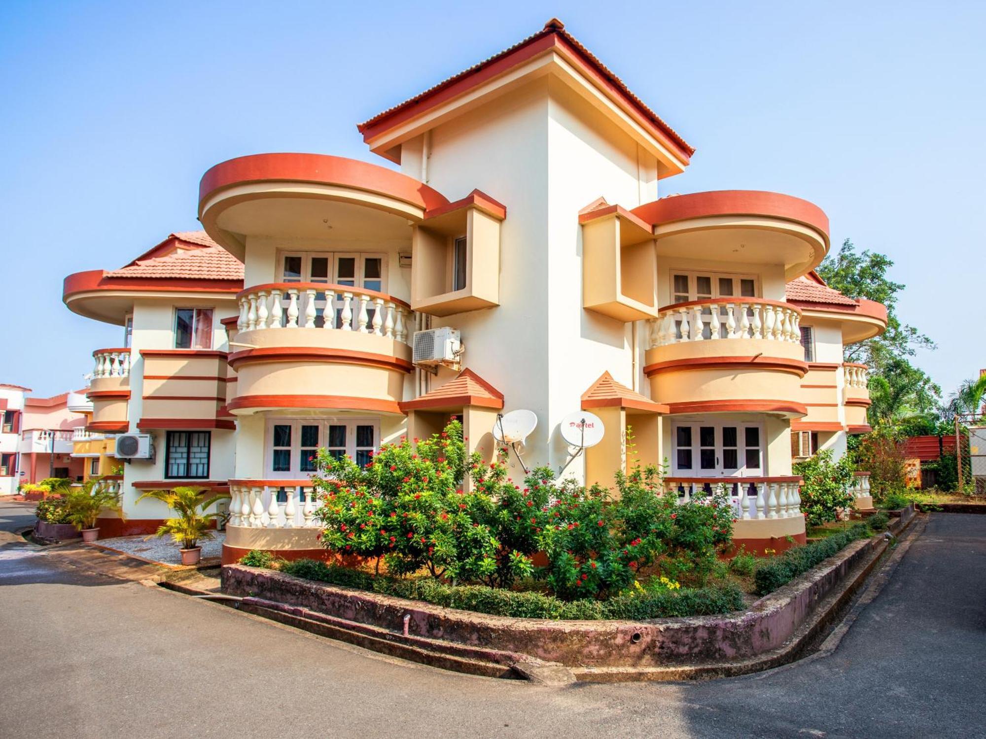 'Golden Sea Pearl' 1 Bhk Beach Apartment ベナウリム エクステリア 写真