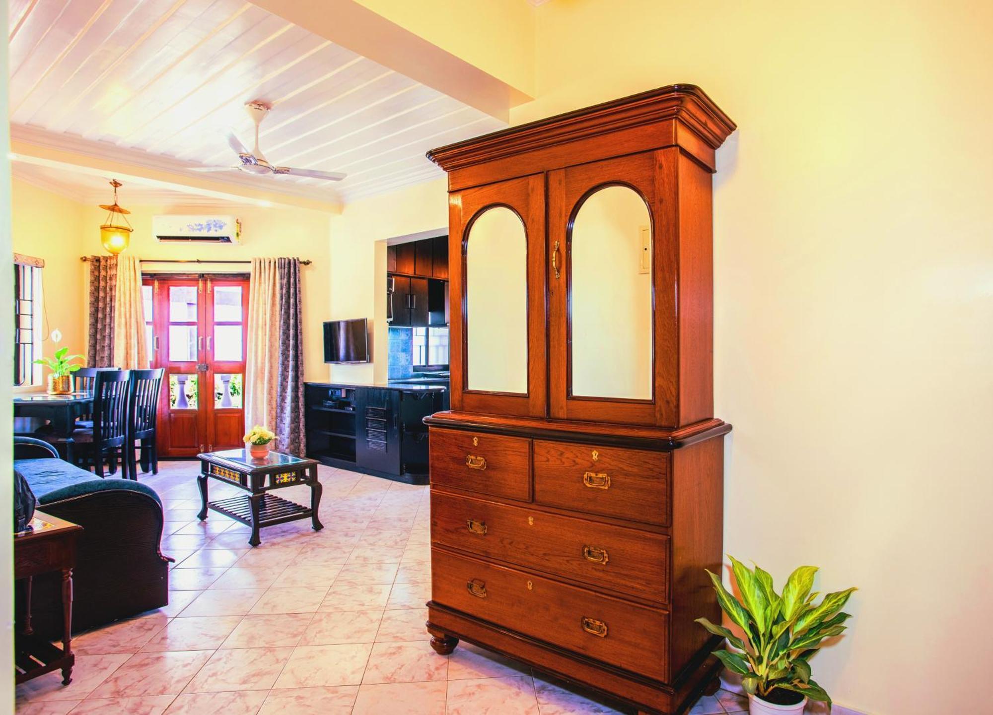 'Golden Sea Pearl' 1 Bhk Beach Apartment ベナウリム エクステリア 写真