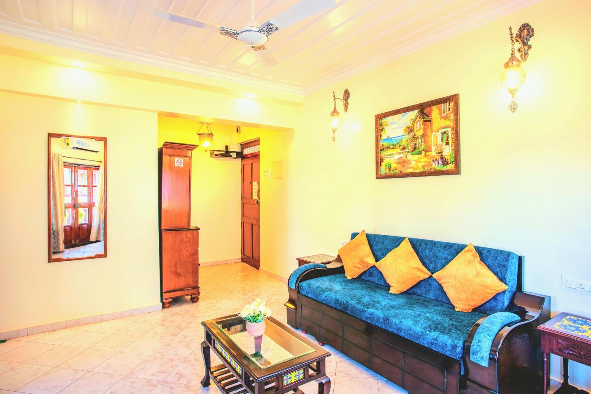 'Golden Sea Pearl' 1 Bhk Beach Apartment ベナウリム エクステリア 写真
